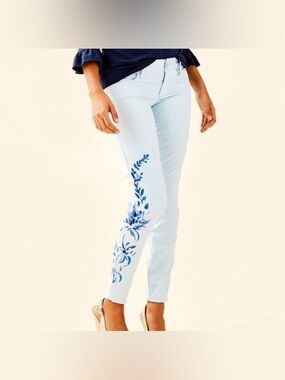 Lilly Pulitzer Worth Skinny Jeans - Size 0